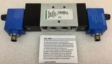 NUMATICS 92179-DC SOLENOID VALVE 24 VDC 14.5-120 PSI NEW IN PKG