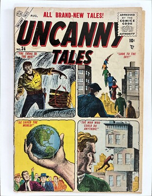 Uncanny Tales #34: Dry Cleaned & Pressed! FN-VF 7.0