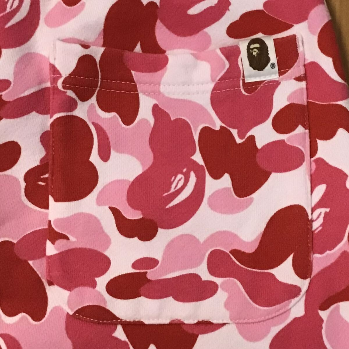 BAPE ABC camo Pink Crystal Stone Sweat Pants A Bathing Ape BAPE ABC camo Pink Crystal Stone Sweat Pants A Bathing Ape