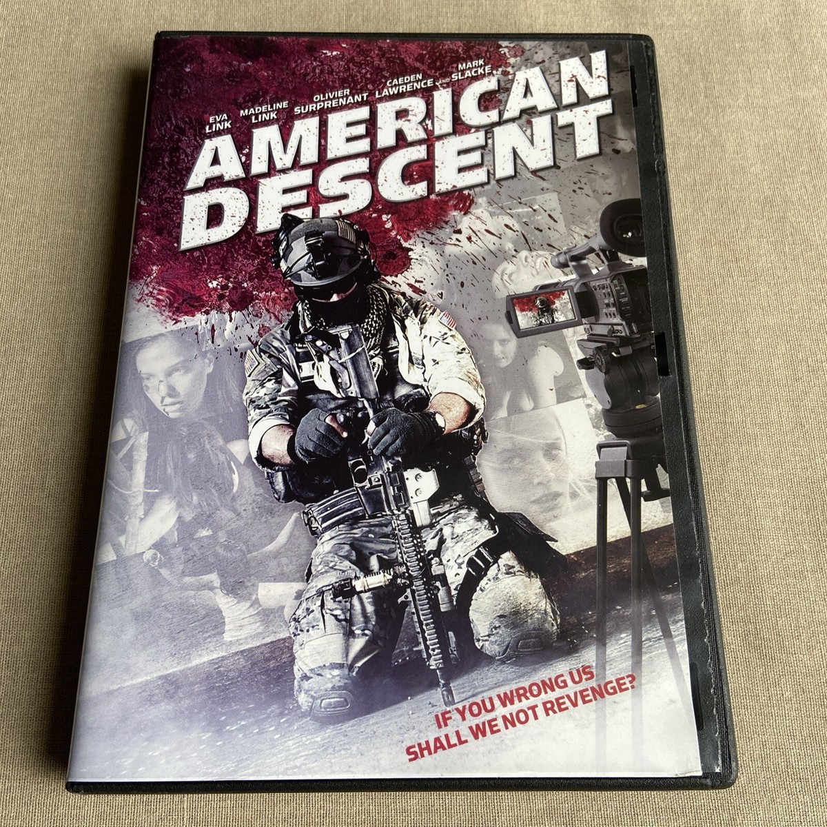 American Descent (DVD 2016) Psychological Thriller Eva