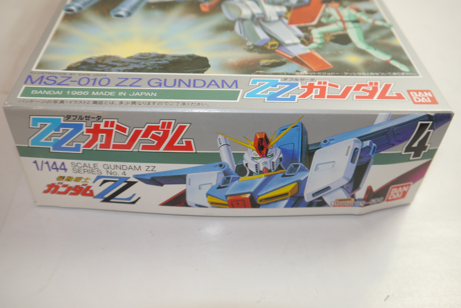 Thumbnail - Msz-010 Zz Gundam 1/144 Bandai 0006289-600 Bausatz K4