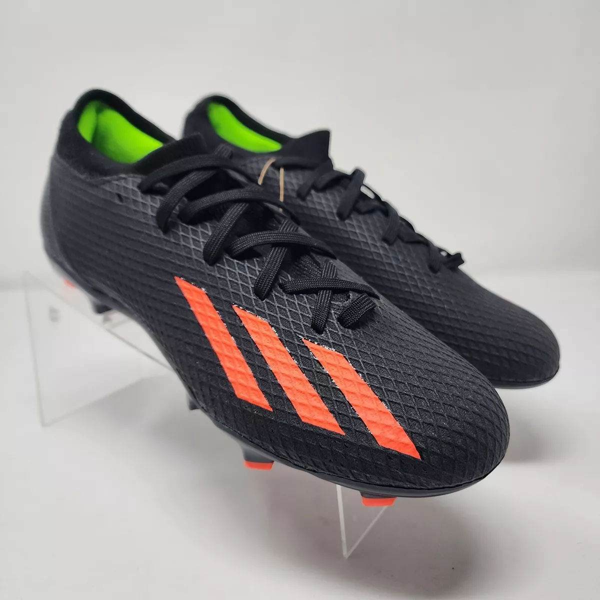 Adidas Soccer Cleats Youth Mens 6.5 Black Orange Green X