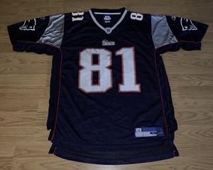 Randy Moss New England Patriots Jersey Ne Nfl Football Brady Tom Blue Red White Ebay