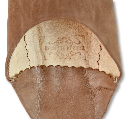 MOROCCAN LEATHER BABOUCHE SLIPPERS SHEEPSKIN SLIDES MULES WOMENS **HANDMADE** - Picture 85 of 205