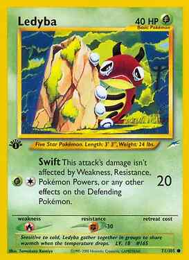 POKEMON 1. Auflage NEO DESTINY WÄHLEN SIE IHRE KARTE GEMEINSAM/UNGEWÖHNLICH - Bild 42 von 70