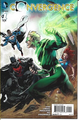 CONVERGENCE #1 DC COMICS 2015 BAGGED AND BOARDED