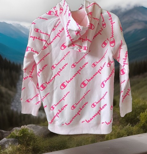 Champion Sweatshirt Youth Young Adults AOP Shadow Script Fleece Hoodie Pick One - Picture 2 of 8