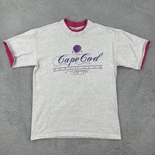 Vtg Signal Mega Tee Mens XL Made In USA 90s Gray T Shirt Cape Cod Beach Club