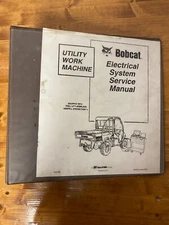 Bobcat Utility Work Machine Electrical System Service Manual - #6902333