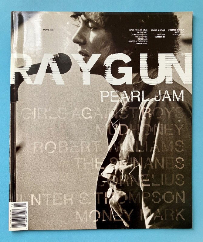 RAYGUN Magazine, Issue 56 PEARL JAM, Hunter Thompson, Mudhoney, Chris Ashworth