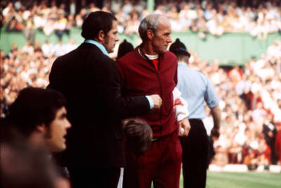 Manager Wilf Mcguinness 1970 Manchester United Old Photo