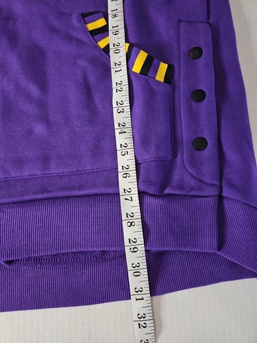 Los Angeles Lakers Qore Oversized Team Pullover Purple Hoodie Women's Medium NWT - Picture 9 of 9