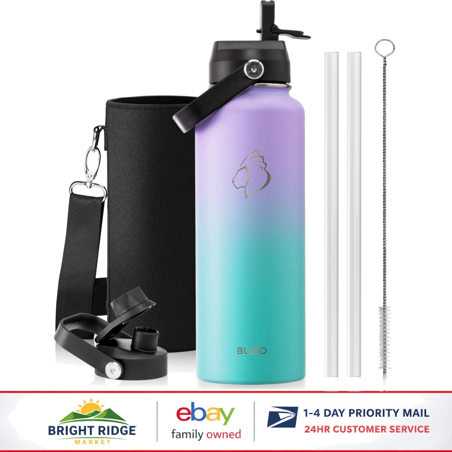 With Cap And Straw For Outdoor Activities