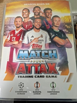 Topps MATCH ATTAX Champions League 2025/2026  -Karten auswählen #316-459