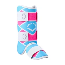 Evoshield SRZ-2 Youth Baseball/Softball Batter's Leg Guard - Pink/Victory Blue