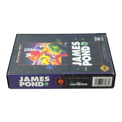James Pond 3: Operation Starfish Sega Genesis / Mega Drive Game No Manual - Picture 3 of 7