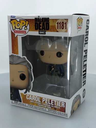 Funko POP! Televisione The Walking Dead Carol con fiocco #1181 Figura in vinile DANNEGGIATA - Foto 2 di 14