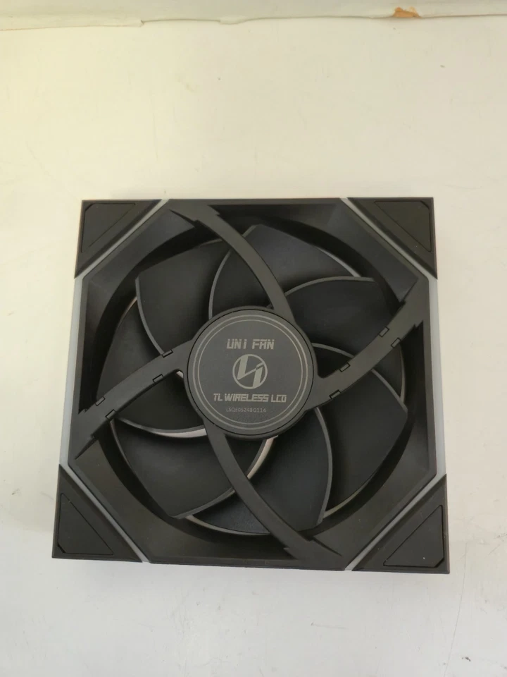 UNTESTED - FAN ONLY - Lian Li Uni Fan TL Wireless LCD 140 - Black - Image 2 of 4