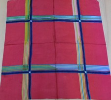 Foulard 100 Pure Silk Vintage Woman 1048 76Cm X 78Cm