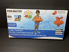 Learn-to-Swim Tube Trainer Beginner Baby Child Float Orange New 50507 Poolmaster