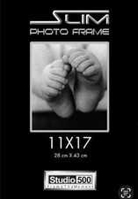 11 x 17 Black Slim Poster Frame Front Loading...