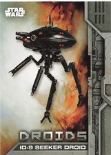 2023 Topps Star Wars Obi-Wan Kenobi Droids ID-9 Seeker Droid #D-5