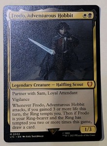 frodo adventurous hobbit mtg card Sam, Loyal Attendant [The Lord of the Rings: Tales of Middle-Earth Com main image 0