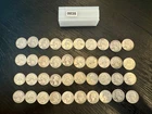 Lot of 40 Washington Quarters 1935-64 90% Silver