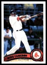 Mike Cameron 2011 Topps #357 Boston Red Sox MLB READ FREE SHIPPING AutographDen