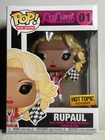 Funko POP Rupaul's Drag Race 01 Hot Topic Exclusive Rupaul in Soft Protector
