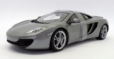 Autoart 1/18 Scale Model Car 76007 - McLaren 12C - Silver