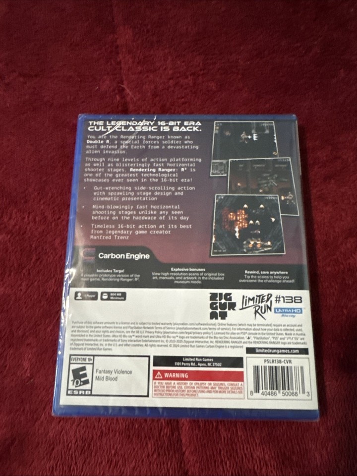 Rendering Ranger: R2 [Rewind] – PlayStation 5 Brand New LOOSE DISC | eBay