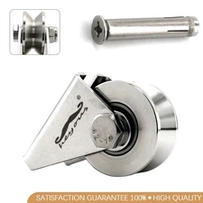 V Belt Pulley Metal Roller Pulley Wheel Pulleys for Rope Cable Block Gate Wheel