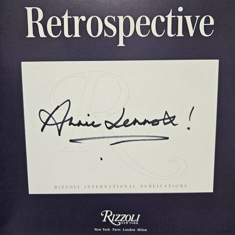 Signed Book - Retrospective by Annie Lennox New Hardback Eurythmics - Image 2 of 4