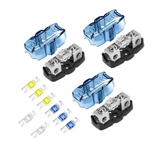 RECOIL ZSFH11-3 in-line Mini-ANL Fuse Holder 4/8 Gauge Input & Output, Reducer