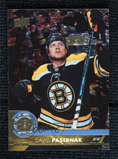 2017-18 Upper Deck Gold Rainbow Foil David Pastrnak #265 a3q