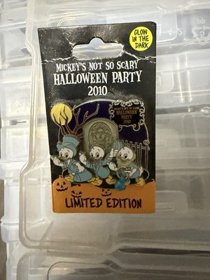 Disney Mickey s Not So Scary Halloween Party 2010 Huey, Dewey, Louie LE 2000 Pin