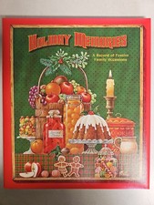 Vintage Hallmark Holiday Memories Family Record Photo Book Album Brand New