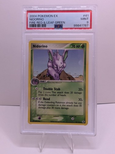 Nidorino graded PSA 9 for sale on eBay