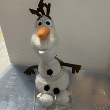Ty Disney's Frozen OLAF Snowman Sparkly Beanie Baby 8" Plush Stuff Animal