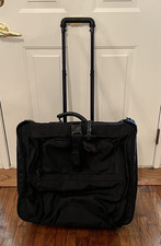 Tumi Black Rolling Garment Bag Luggage Suitcase Travel - made in USA