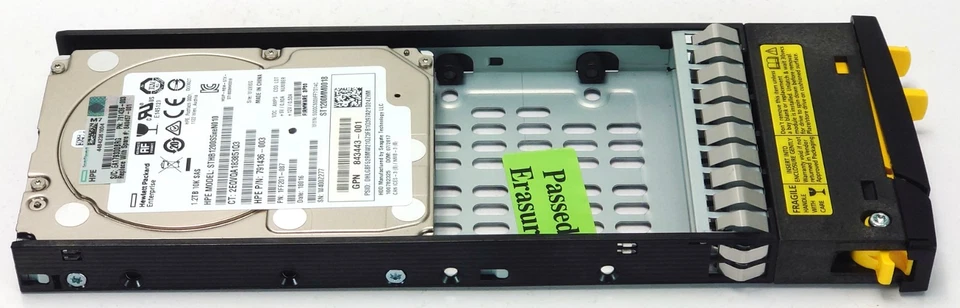 HP HPE Seagate 1,2TB 10k SAS HDD SFF 2,5'' 840457 791436-003 3PAR Storage - Bild 4 von 4