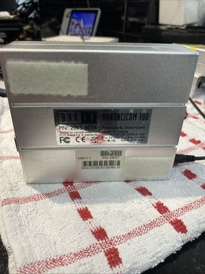 BAR IX EXTREAMER 100  Network  Intercom
