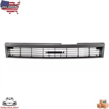New Front Grille Painted Gray Plastic For 1988-1992 Toyota Corolla To1200113
