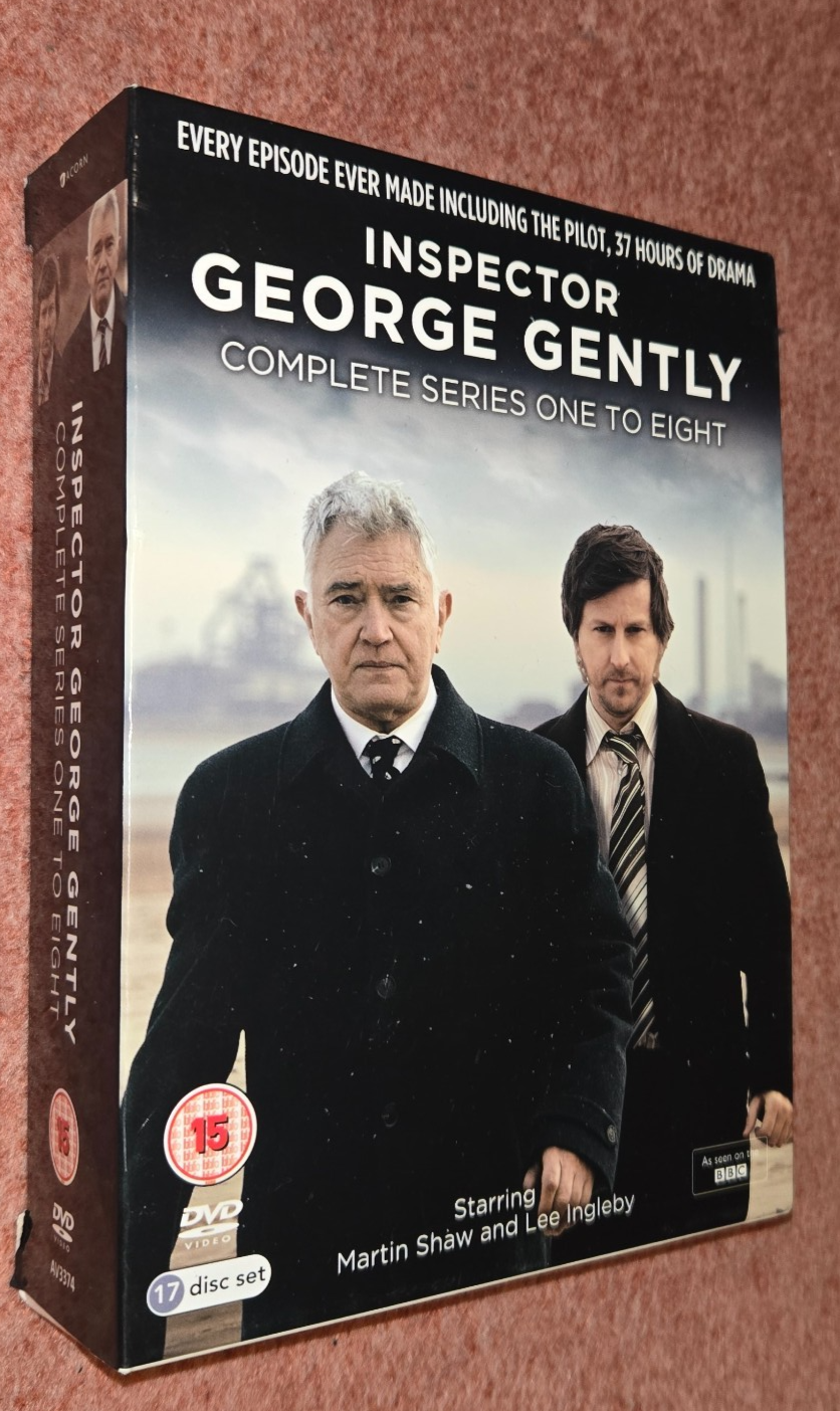 Inspector George Gently  Series 1- 8 DVD Set, Martin Shaw Lee Ingleby