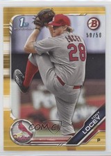 2019 Bowman Draft Gold 50/50 Tony Locey #BD-70 0t2