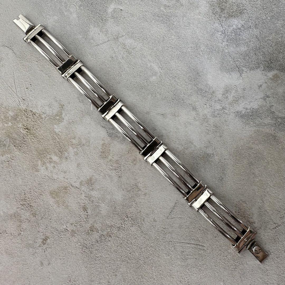 Vintage Heavy Link Bracelet Silver 925 Made in Mexico Unisex Vintage Heavy Link Bracelet Silver 925 Made in Mexico Unisex