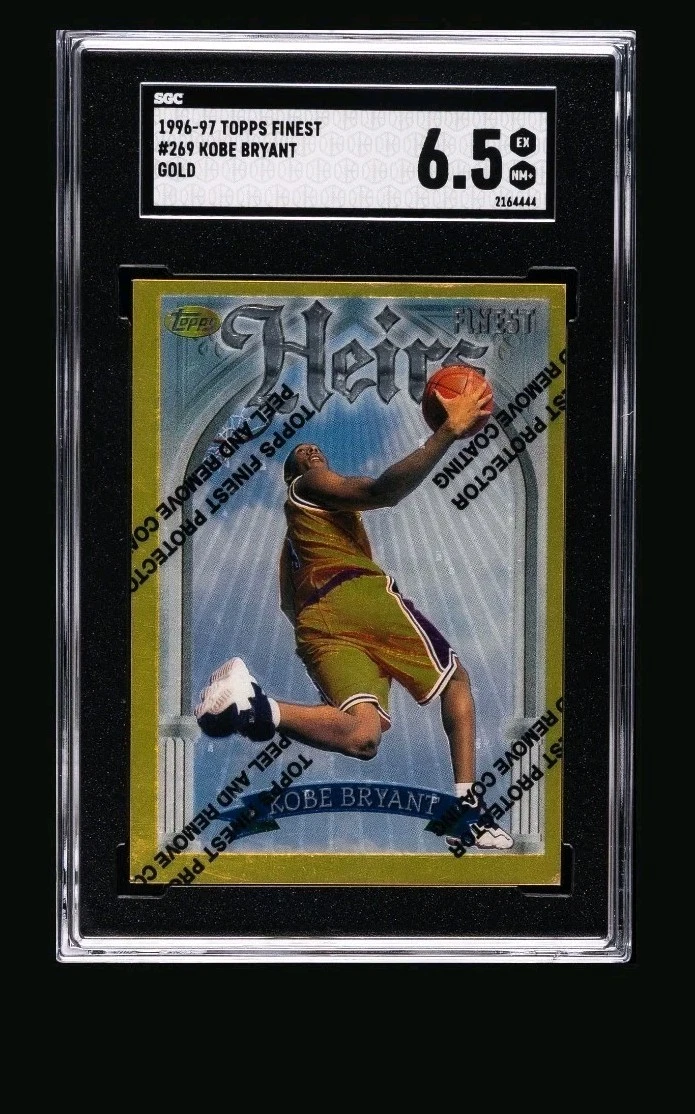 Topps Finest Kobe Bryant 1996-97 #269 for sale | eBay