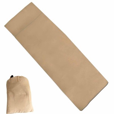 Hüttenschlafsack Schlafsack dünn Lusen von Fox Outdoor, Farbe: beige