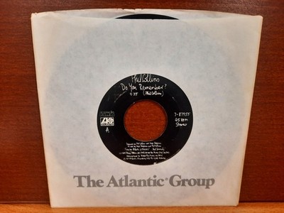 45 / Phil Collins / 1990 / Do You Remember? / I Wish It Would Rain Down (Demo)